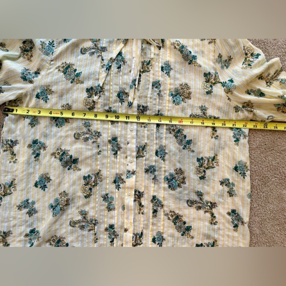 Loft striped and floral blouse - Picture 8 of 12